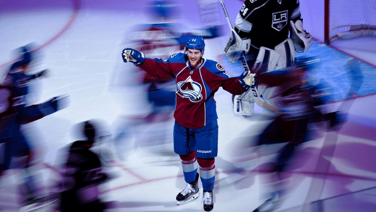 Gabriel Landeskog låg bakom Colorados seger mot Los Angeles