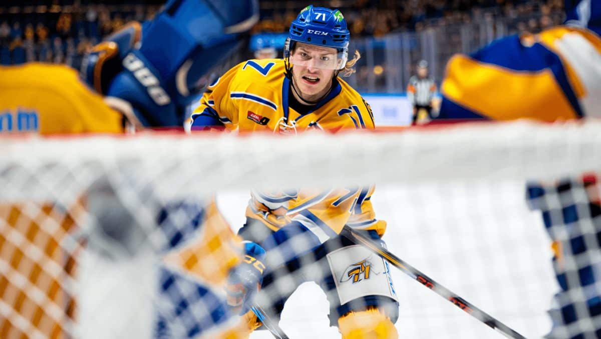HV71 tog blytung trea – efter rån borta mot Timrå
