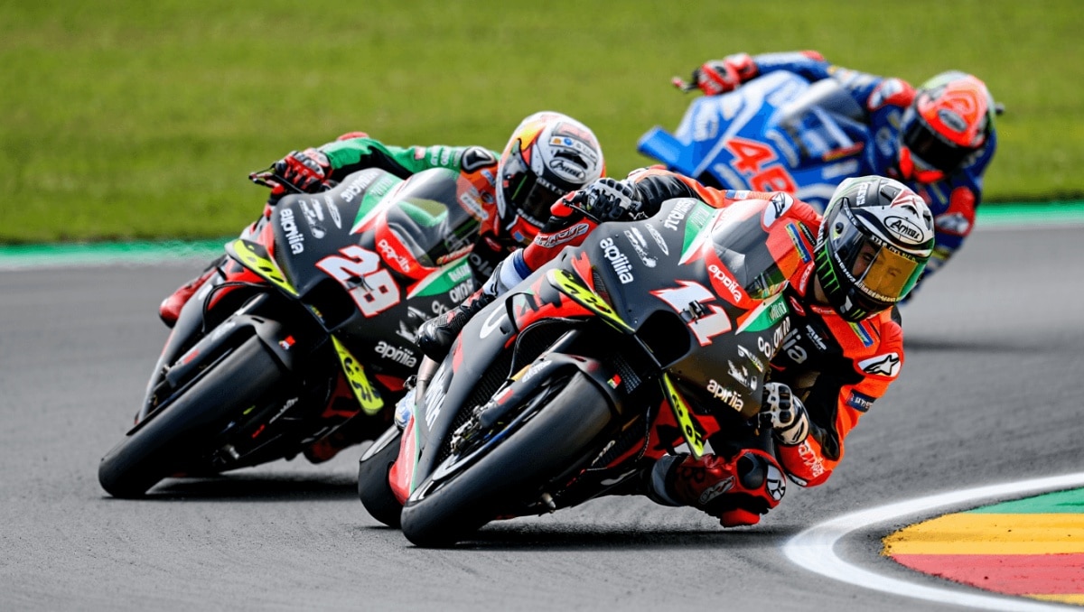 MotoGP heute LIVE: Aprilia demütigt Ducati in Brasilien, Diggia schlägt Marc Marquez für P3