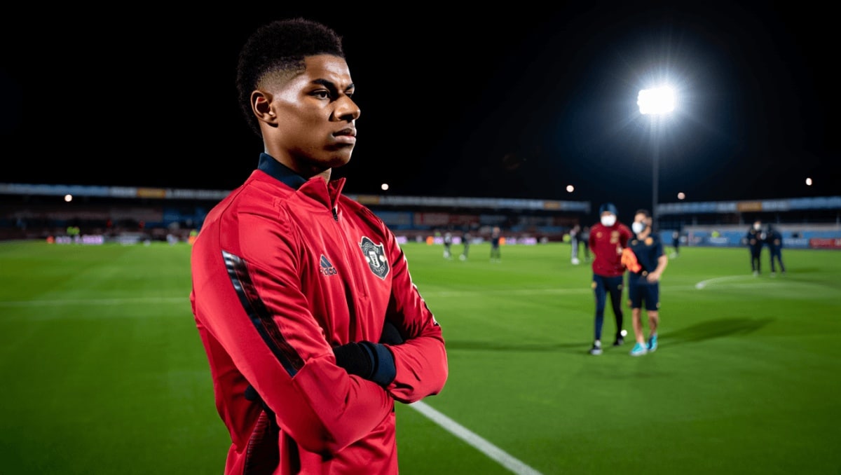 Marcus Rashford är en frånvaro i sista minuten för Barcelona i semifinalen i Copa del Rey