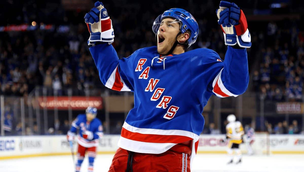Zibanejad målskytt när Rangers bröt trenden i svenskmötet