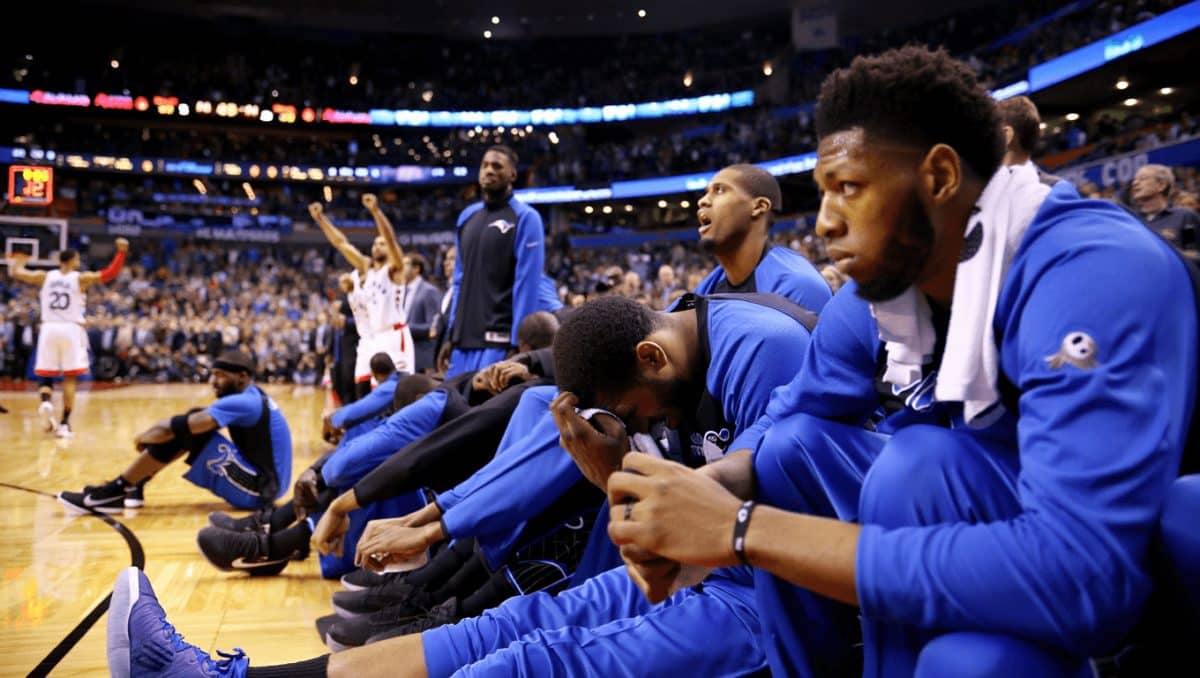 Orlando Magic drabbas av den tyngsta förlusten i historien, 52 poäng, mot Toronto Raptors