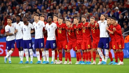 USA mot Belgien-matchen var nästan obevakbar på grund av nästan identiska dräkter
